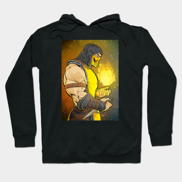 SCORPION Hoodie by LeviCleemanArt